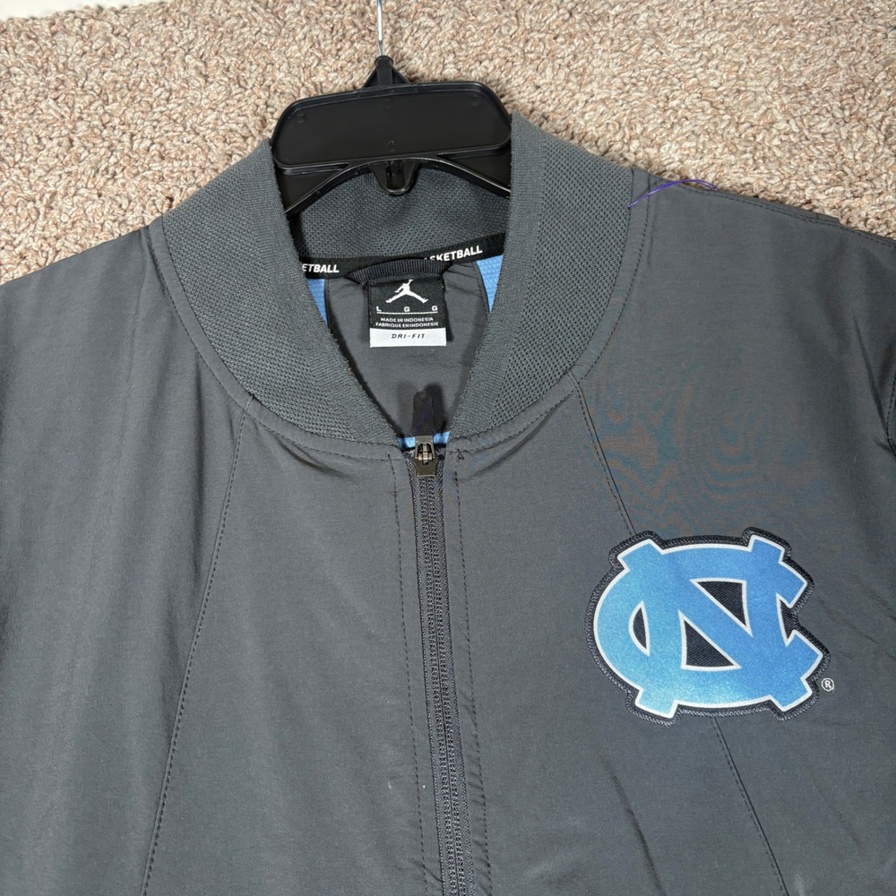 Jordan Brand UNC Tar Heels Mens Elite Dri-Fit Full Zip Jacket Large